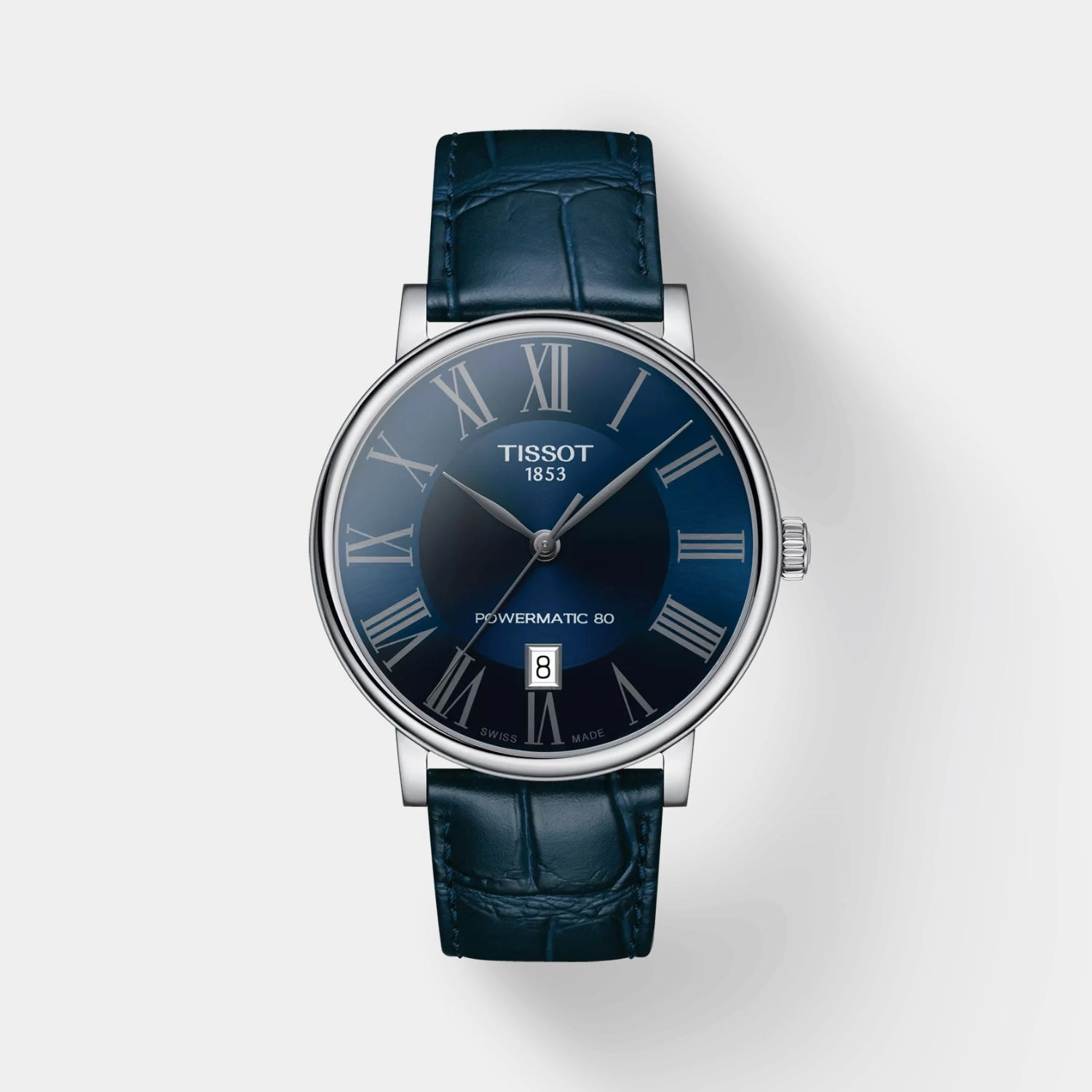 Carson Premium Men Analog Leather Automatic Watch T1224071604300