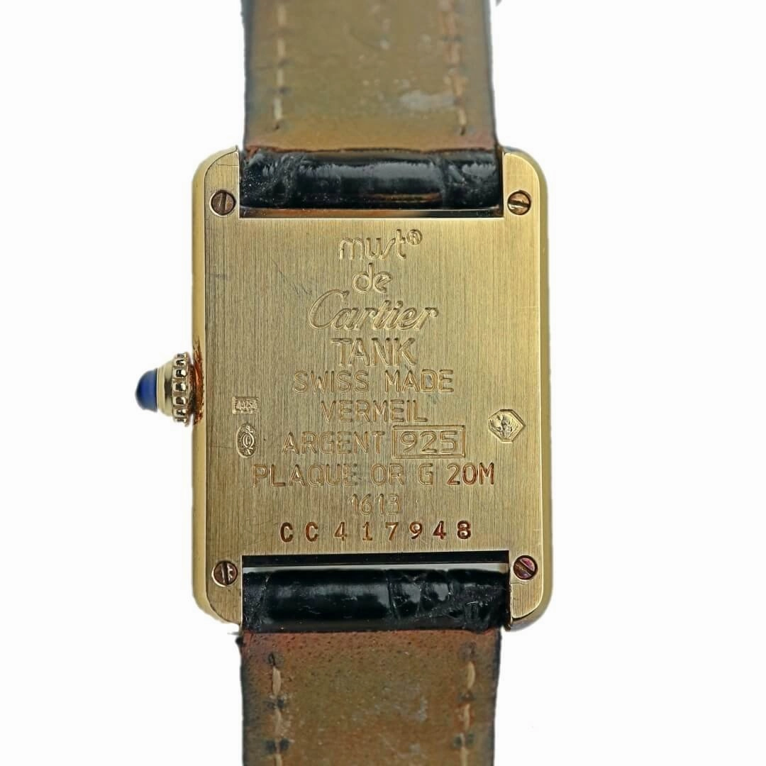Cartier Must de Cartier Tank 1613 Ladies Vintage Watch