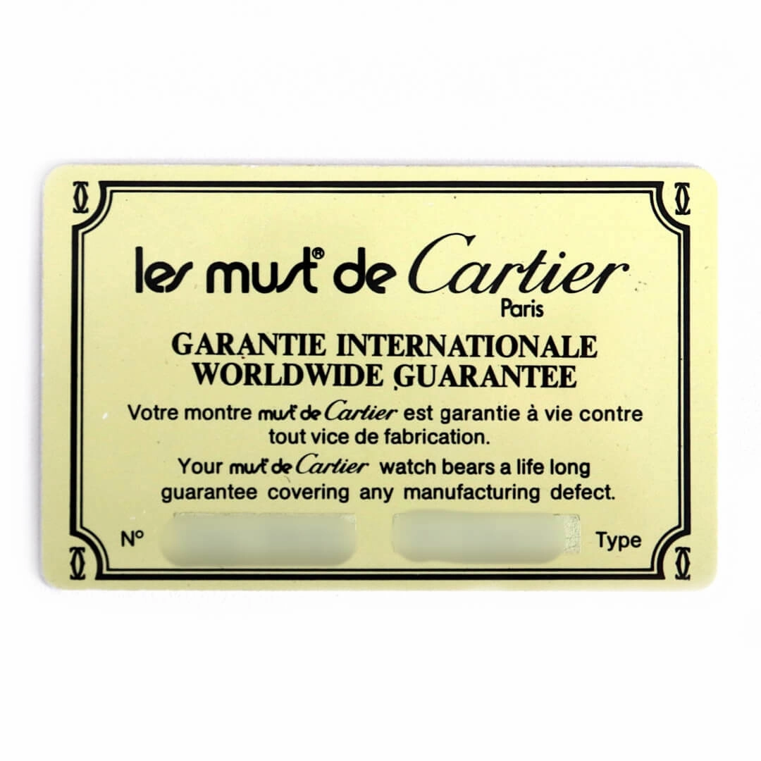 Cartier, Must de Cartier Tank, 1981