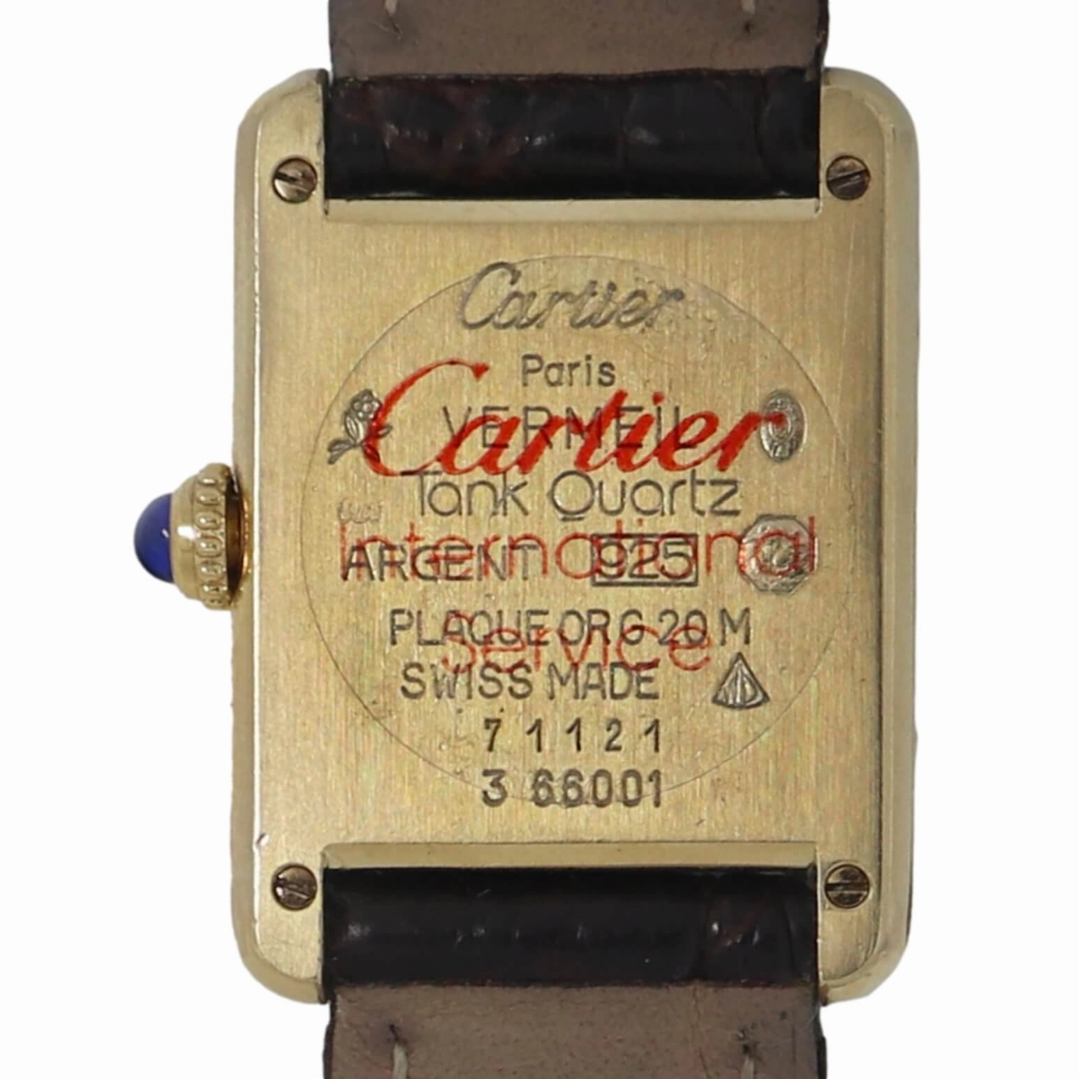 Cartier Must de Cartier Tank