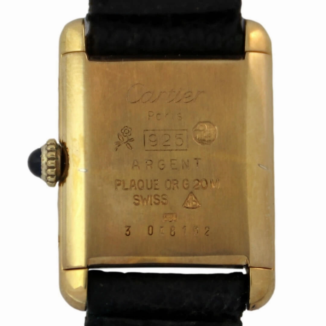 Cartier Must de Cartier Tank Ladies Vintage Watch