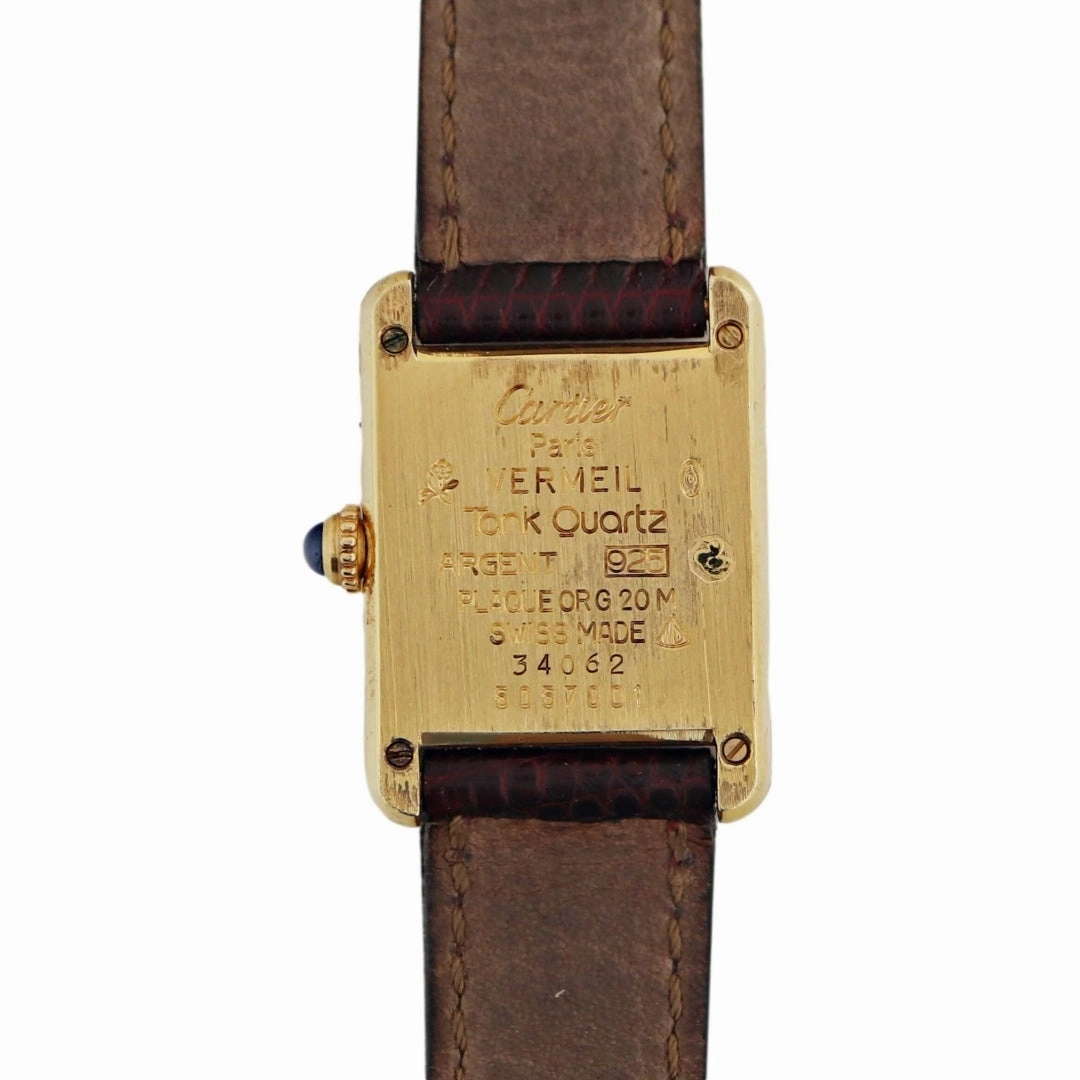 Cartier Must de Cartier Tank, Tri-Tone