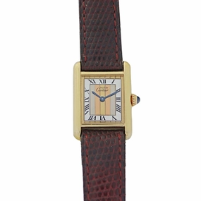 Cartier Must de Cartier Tank, Tri-Tone
