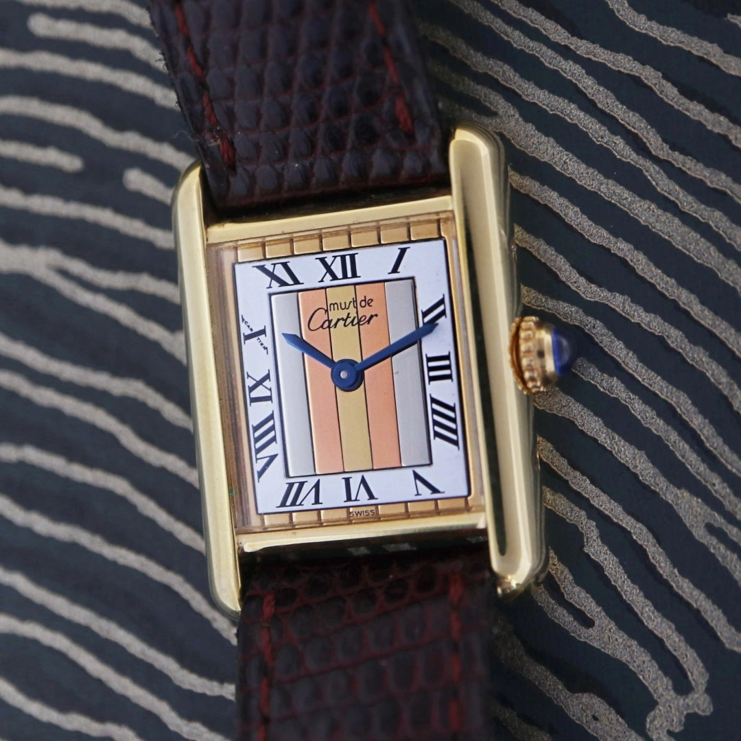 Cartier Must de Cartier Tank, Tri-Tone
