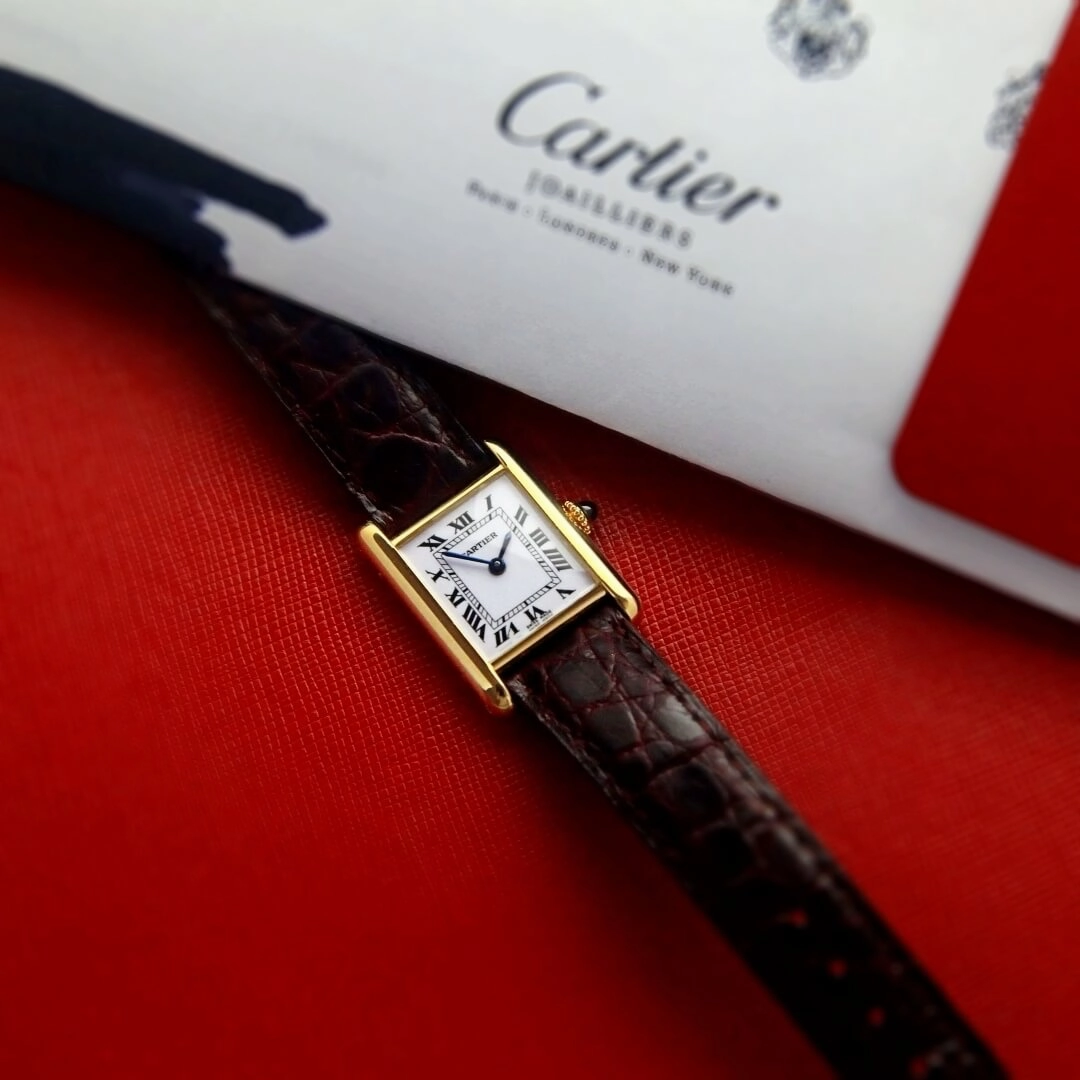 Cartier Tank 18k gold