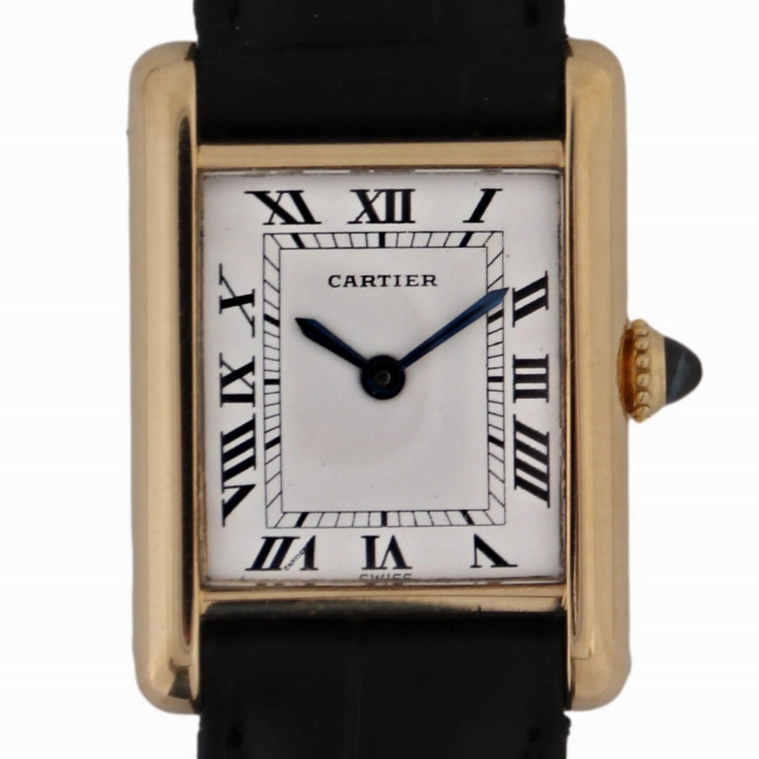 Cartier Tank Louis Cartier Ref. 78087, 18k Gold Circa 1980
