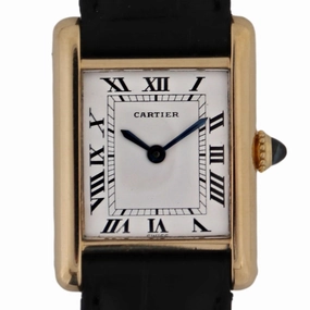 Cartier Tank Louis Cartier Ref. 78087, 18k Gold Circa 1980