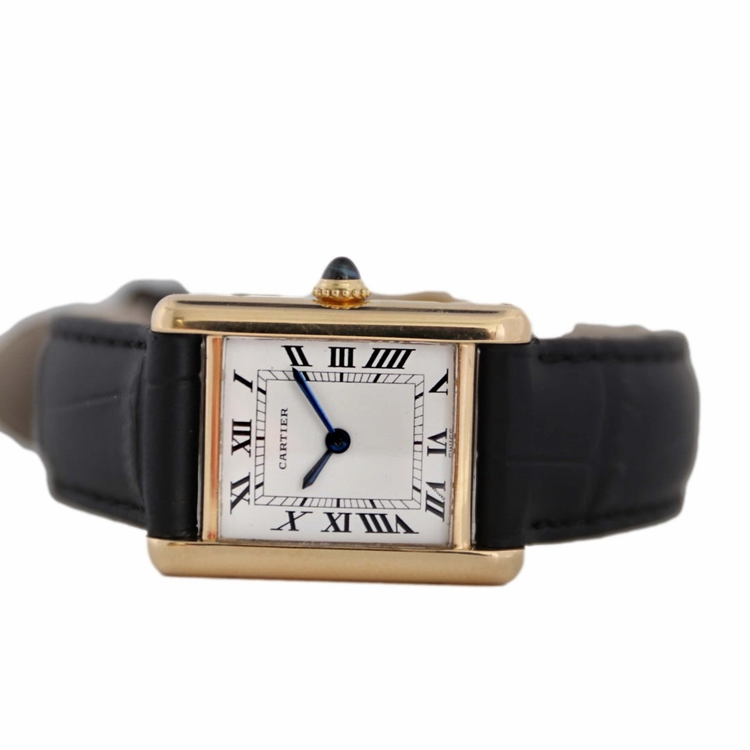 Cartier Tank Louis Cartier Ref. 78087, 18k Gold Circa 1980