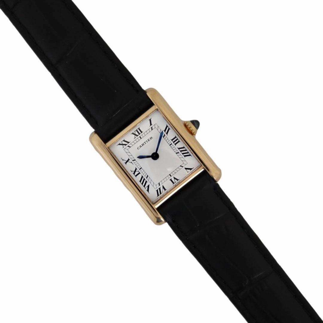 Cartier Tank Louis Cartier Ref. 78087, 18k Gold Circa 1980