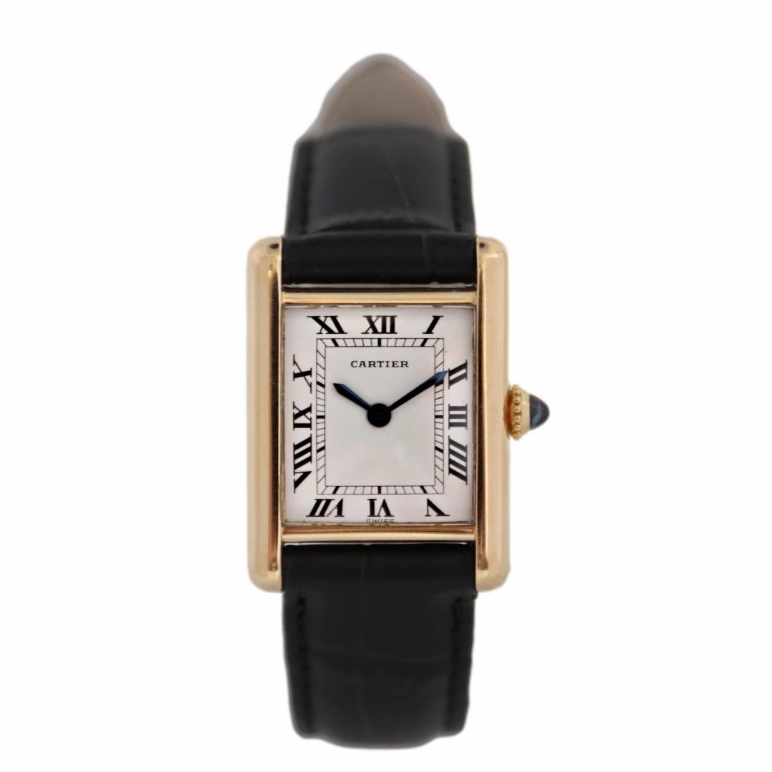 Cartier Tank Louis Cartier Ref. 78087, 18k Gold Circa 1980