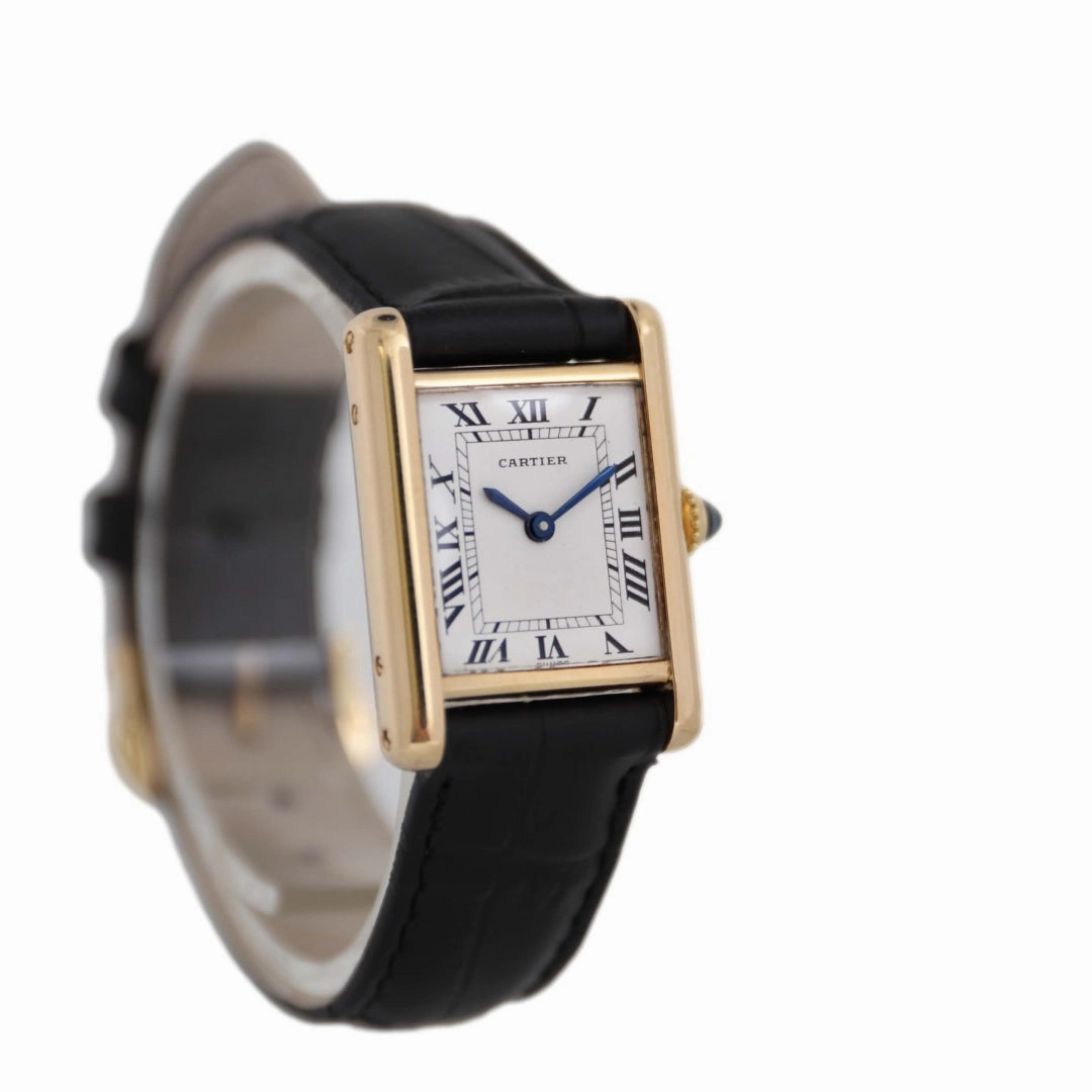 Cartier Tank Louis Cartier Ref. 78087, 18k Gold Circa 1980