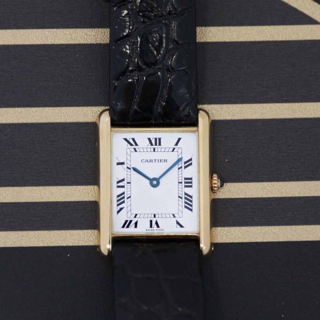 Cartier Tank Quartz 18k Gold