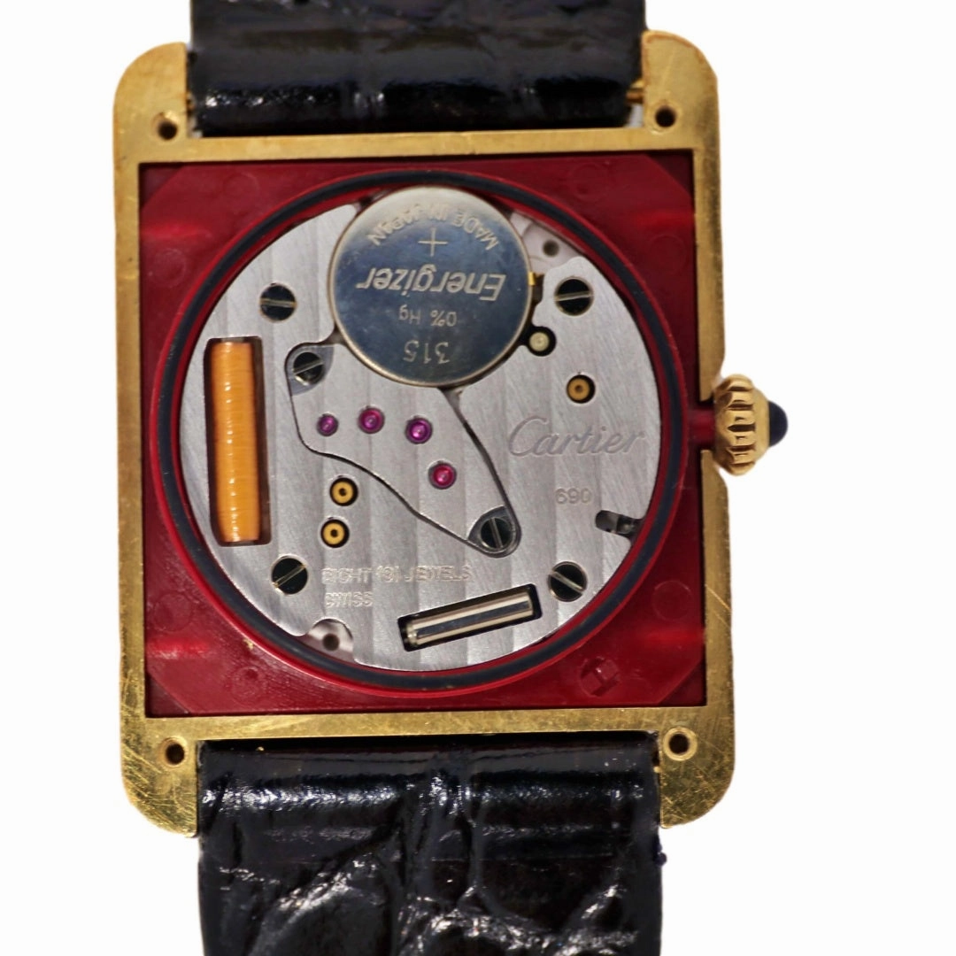 Cartier Tank Quartz 18k Gold