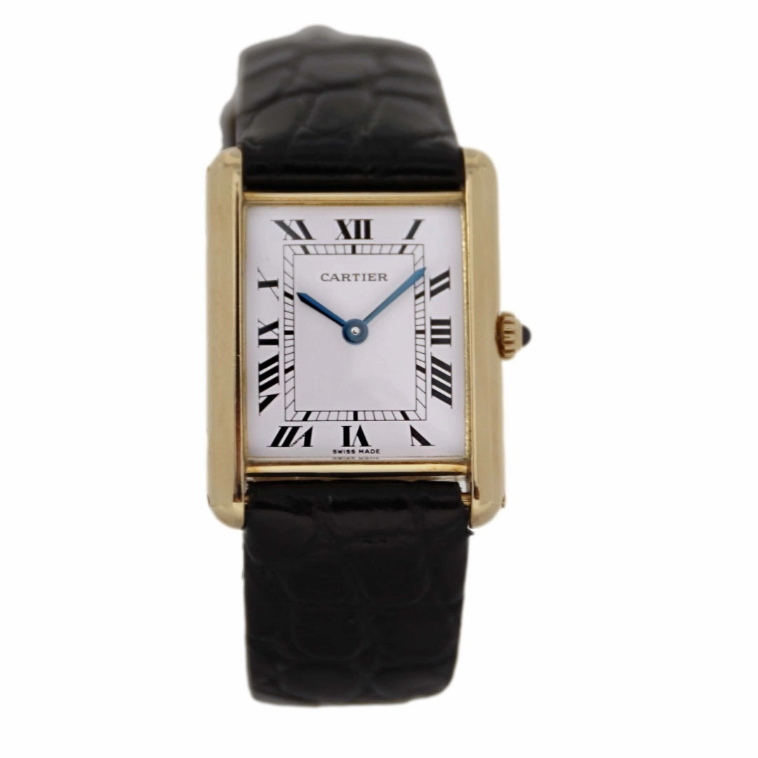 Cartier Tank Quartz 18k Gold