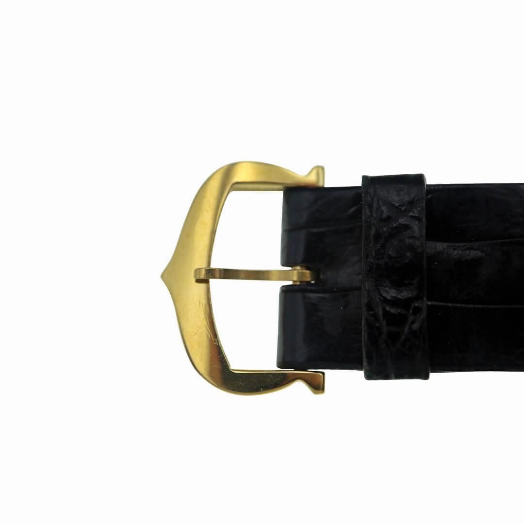 Cartier Vendome 18k Gold Mens Vintage Watch