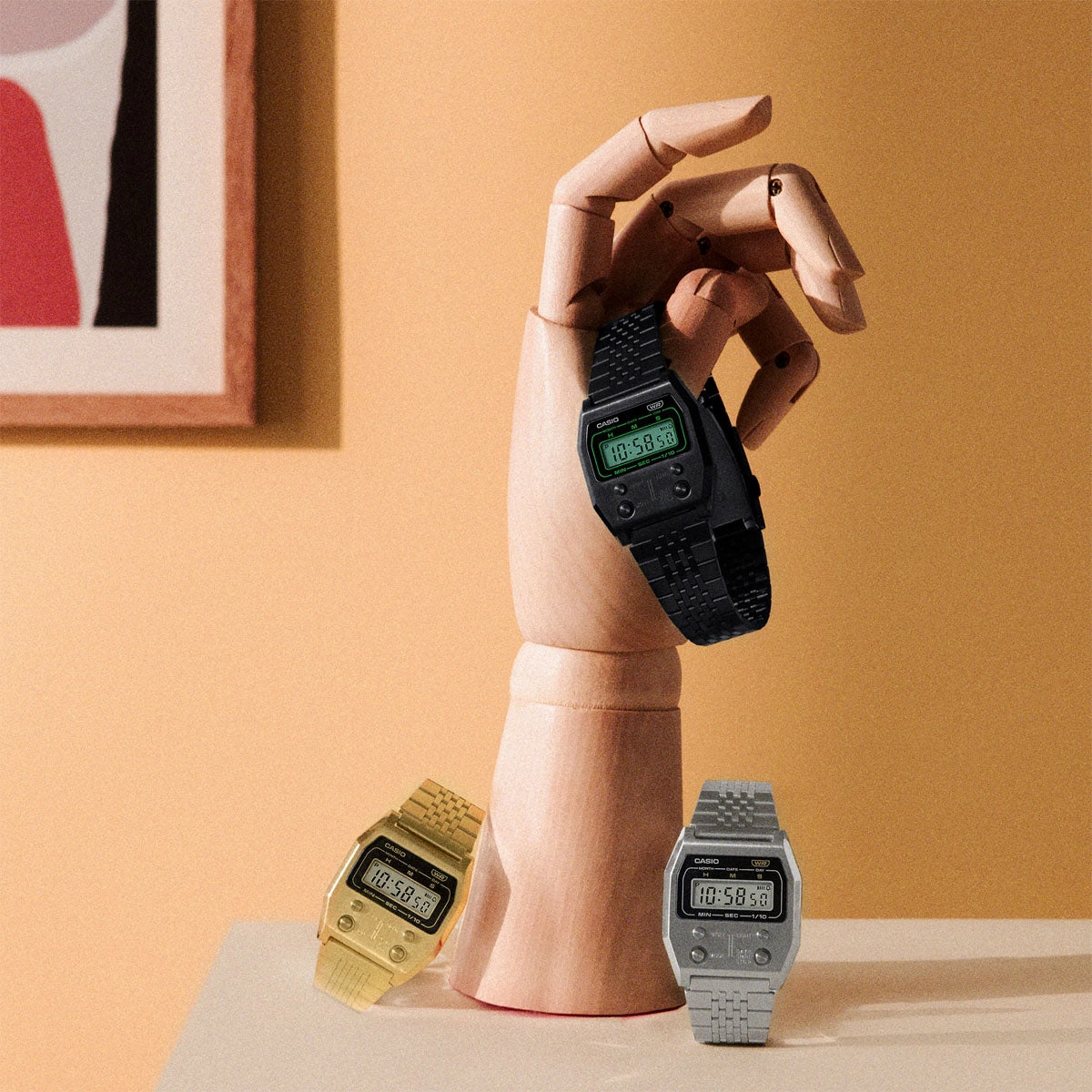 Casio A1100G-5VT Watch