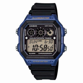 Casio AE-1300WH-2A Black Resin Strap Watch for Men