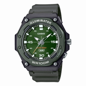 Casio Analog Army Green Resin Band Watch MW620H-3A MW-620H-3A