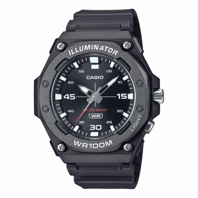 Casio Analog Black Resin Band Watch MW620H-1A MW-620H-1A