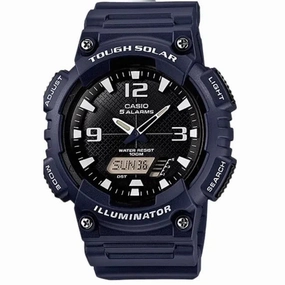 Casio AQ-S810W-2A2 Navy Blue Solar Powered Watch for Men