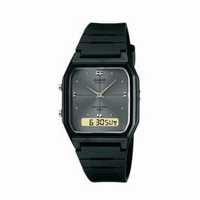 Casio AW-48HE-8AVDF Grey/Black Resin Watch Unisex