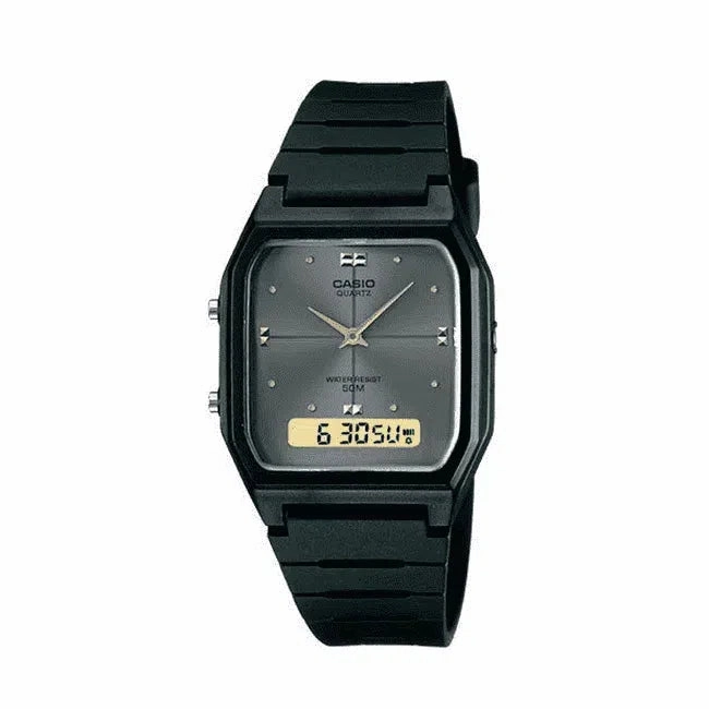 Casio AW-48HE-8AVDF Grey/Black Resin Watch Unisex