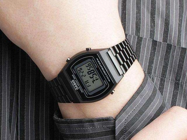 Casio B640WB-1B Black Stainless Watch for Men and Women