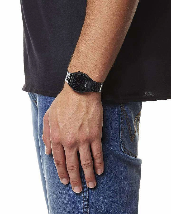 Casio B640WB-1B Black Stainless Watch for Men and Women