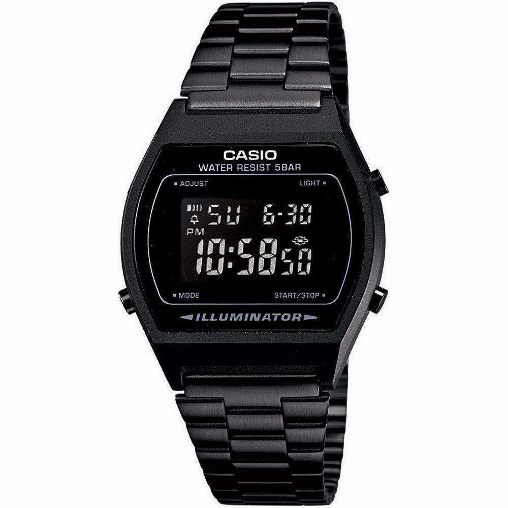 Casio B640WB-1B Black Stainless Watch for Men and Women