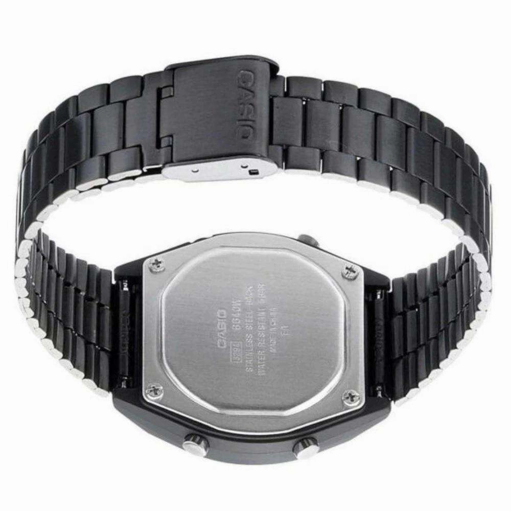 Casio B640WB-1B Black Stainless Watch for Men and Women
