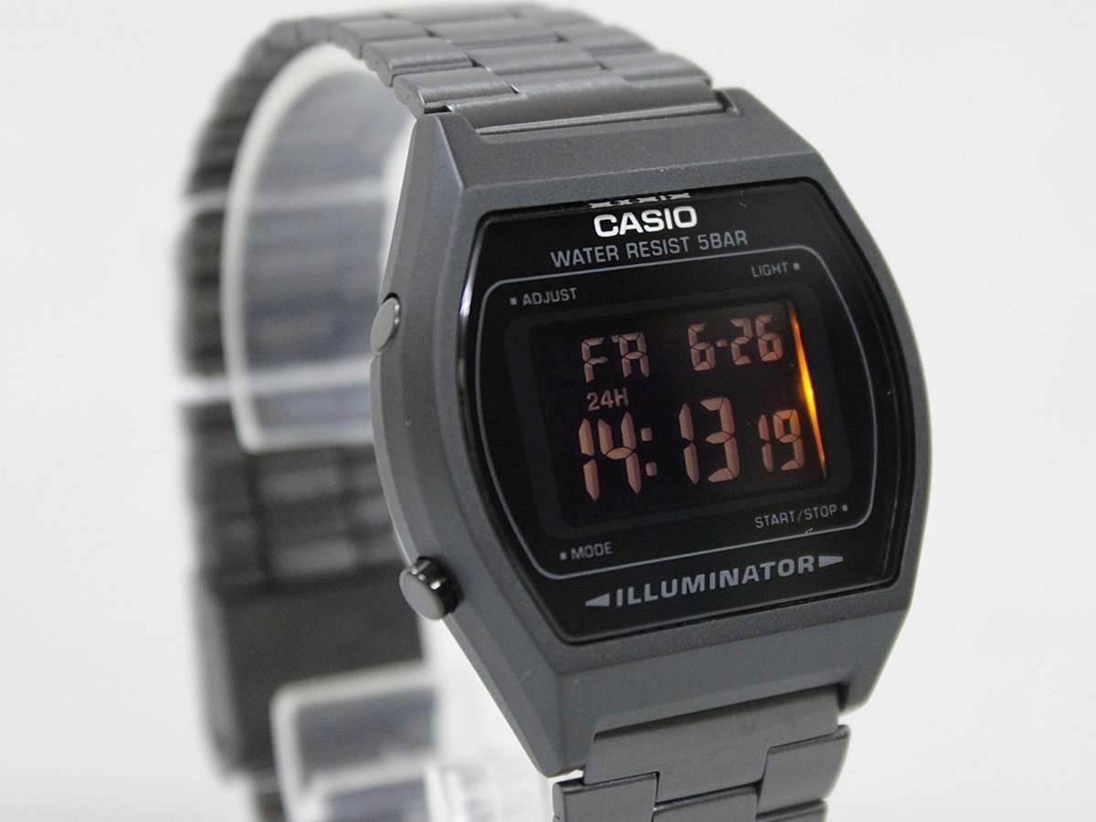 Casio B640WB-1B Black Stainless Watch for Men and Women