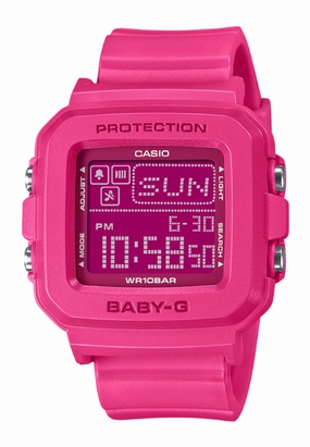 Casio Baby-g   PLUS Series BGD-10K-4DR Digital Rubber Strap Watch for Women