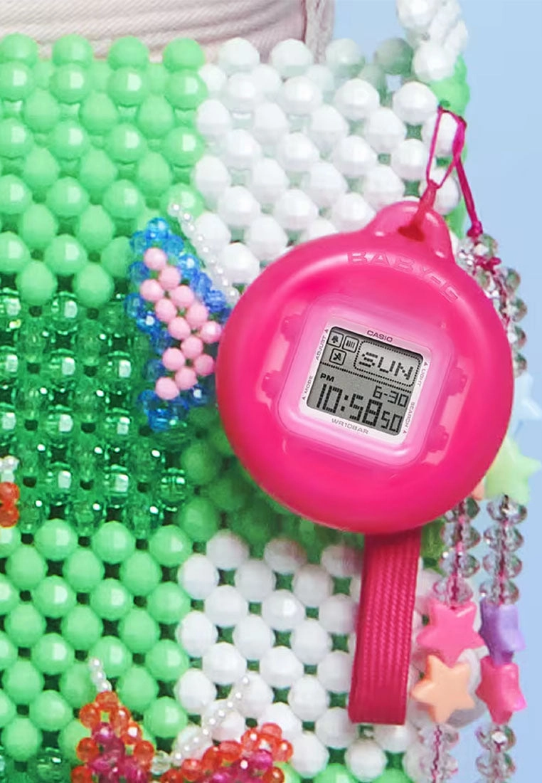 Casio Baby-g   PLUS Series BGD-10K-6DR Digital Rubber Strap Watch for Women
