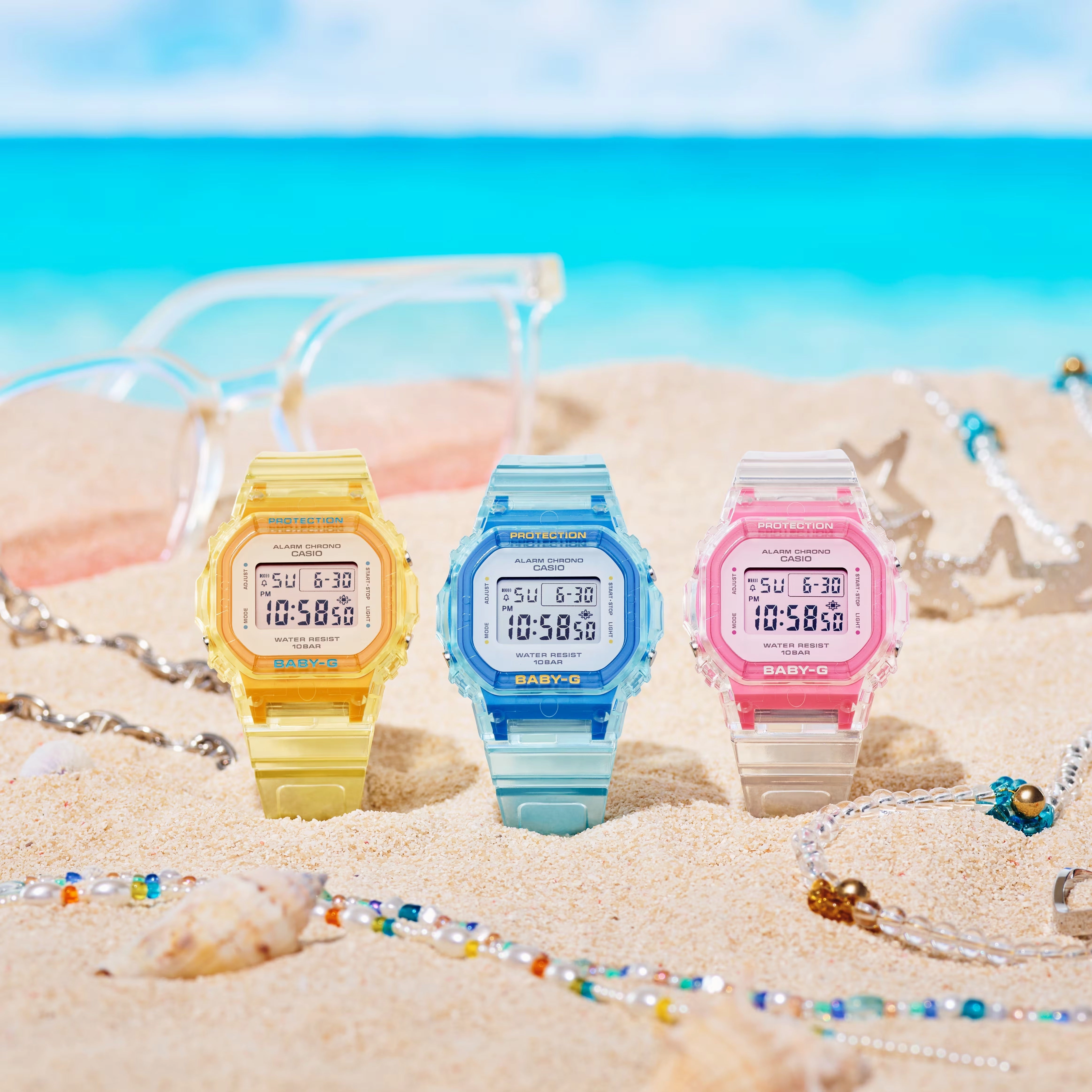 Casio Baby-G Perfect Summer Yellow/Translucent Watch BGD565SJ-9
