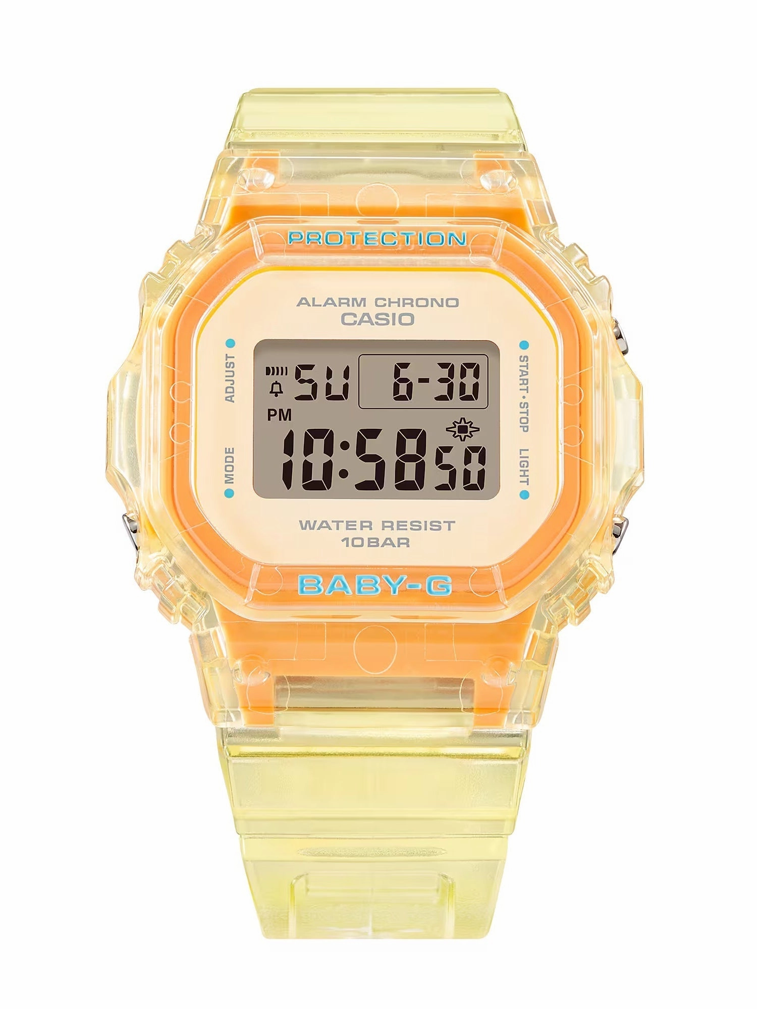Casio Baby-G Perfect Summer Yellow/Translucent Watch BGD565SJ-9