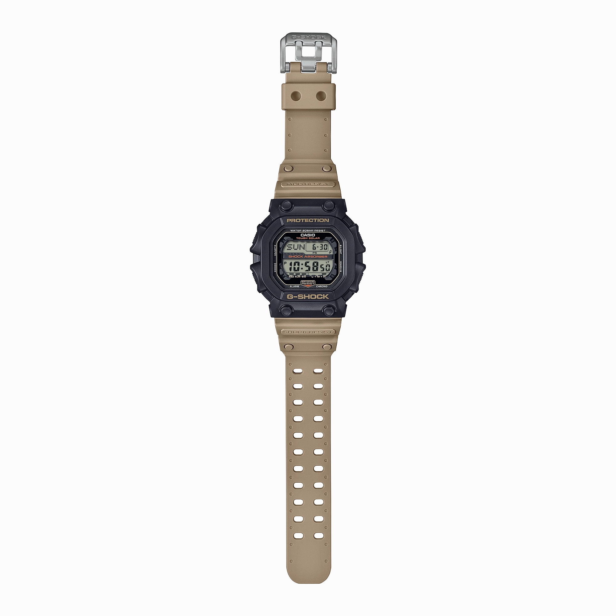 Casio Brown Resin Band Watch GX56TU-1A5