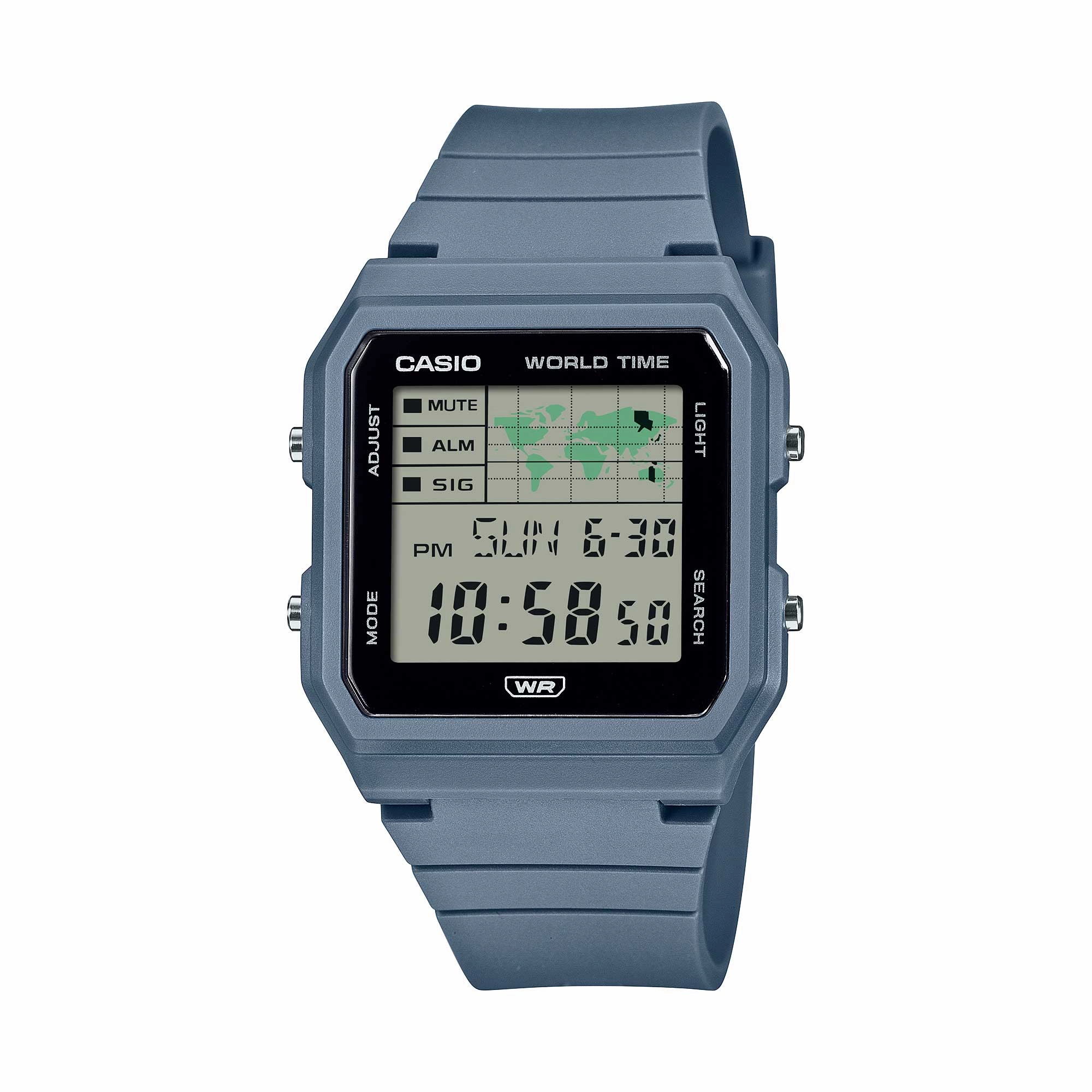 Casio Digital Bio-Based Blue Resin Band Watch LF30W-2A LF-30W-2A
