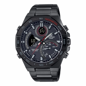 Casio Edifice Black Stainless Steel Watch ECB950DC-1A