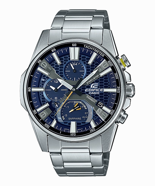 Casio Edifice Blue Dial Chronograph Smartphone Link EQB1200D-2A