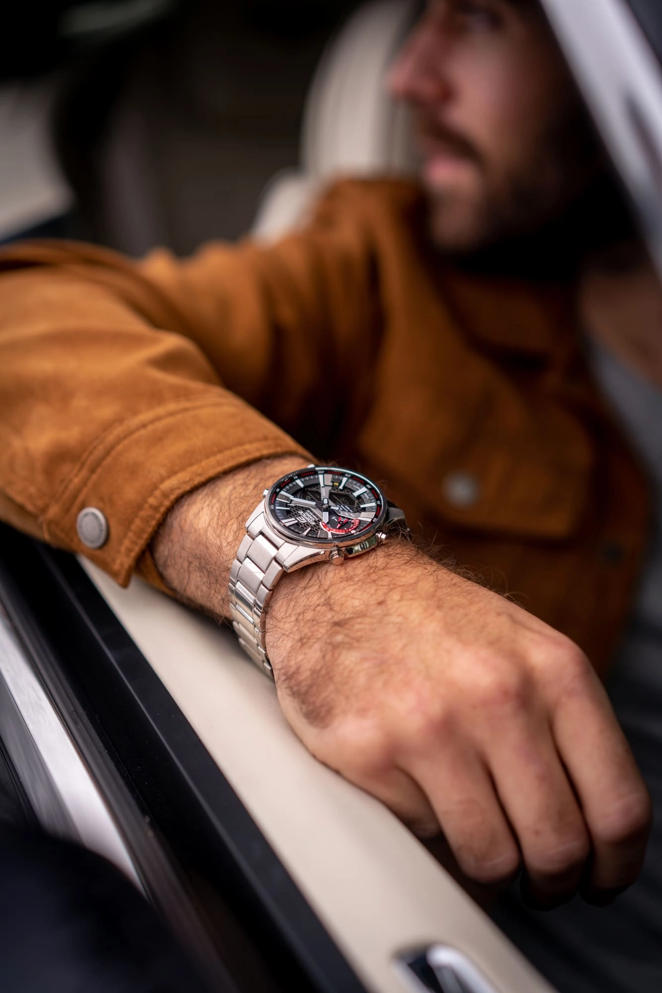 Casio Edifice Chronograph Smartphone Link ECBS100D-1A