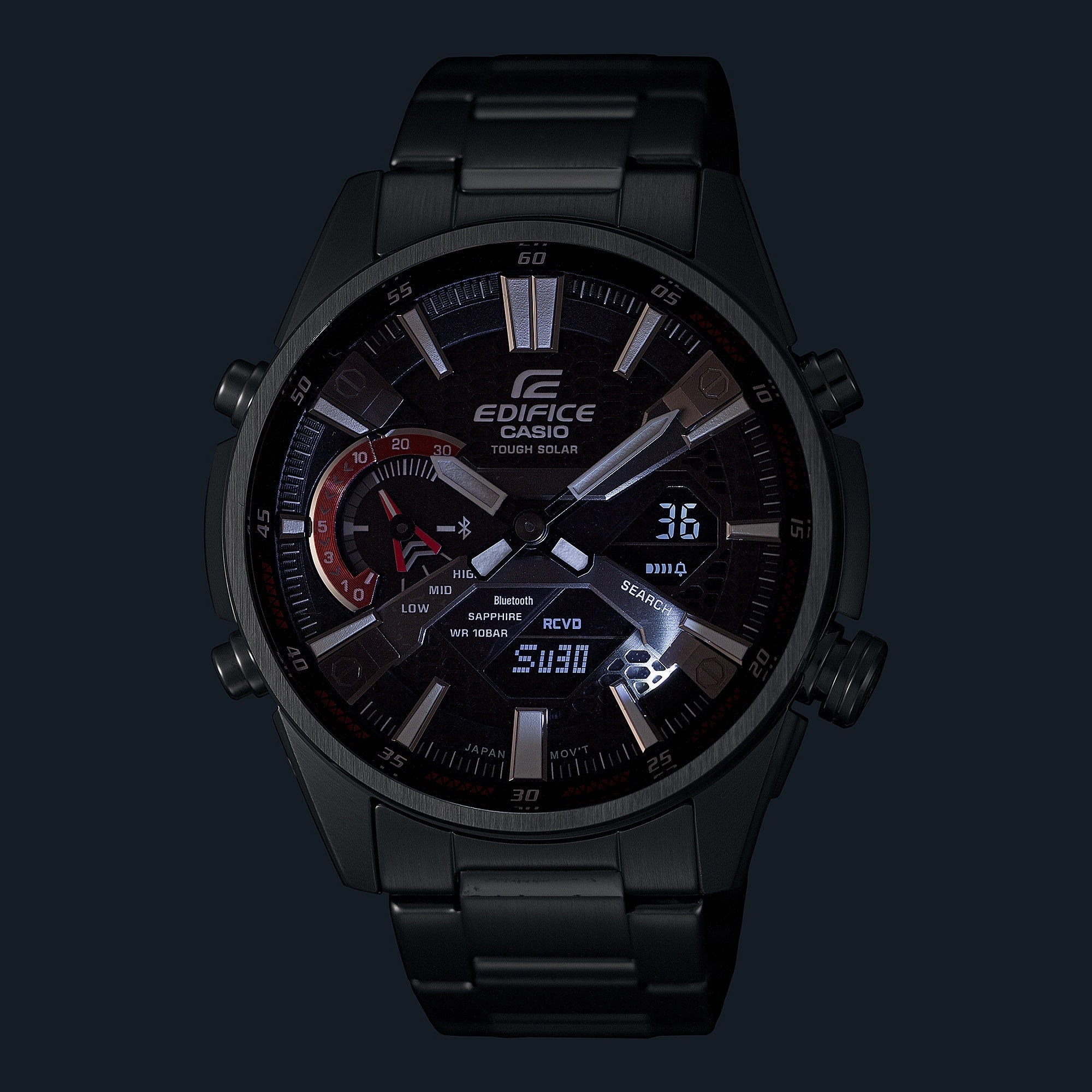 Casio Edifice Chronograph Smartphone Link ECBS100D-1A