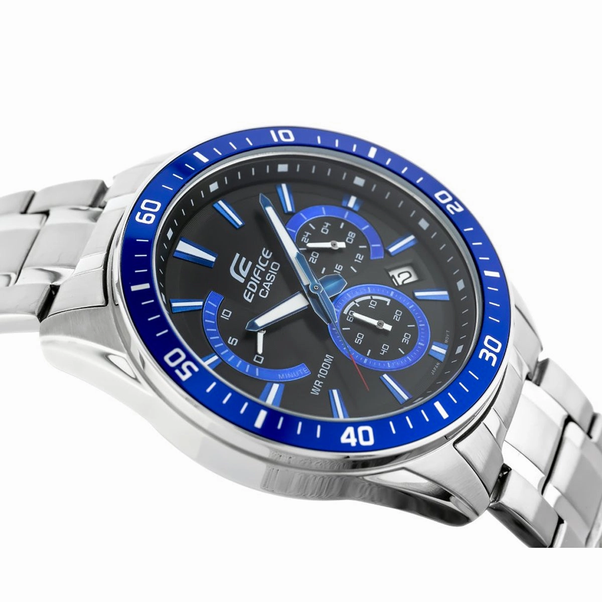 Casio Edifice EFR-552D-1A2 Chronograph Stainless Steel Strap Watch For Men