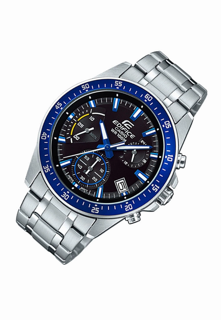 Casio Edifice EFV-540D-1A2 Chronograph Stainless Steel Watch For Men