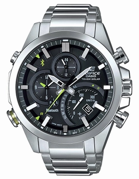 Casio Edifice EQB-501 Series Smartphone Link Mens Watch - Stainless - Solar