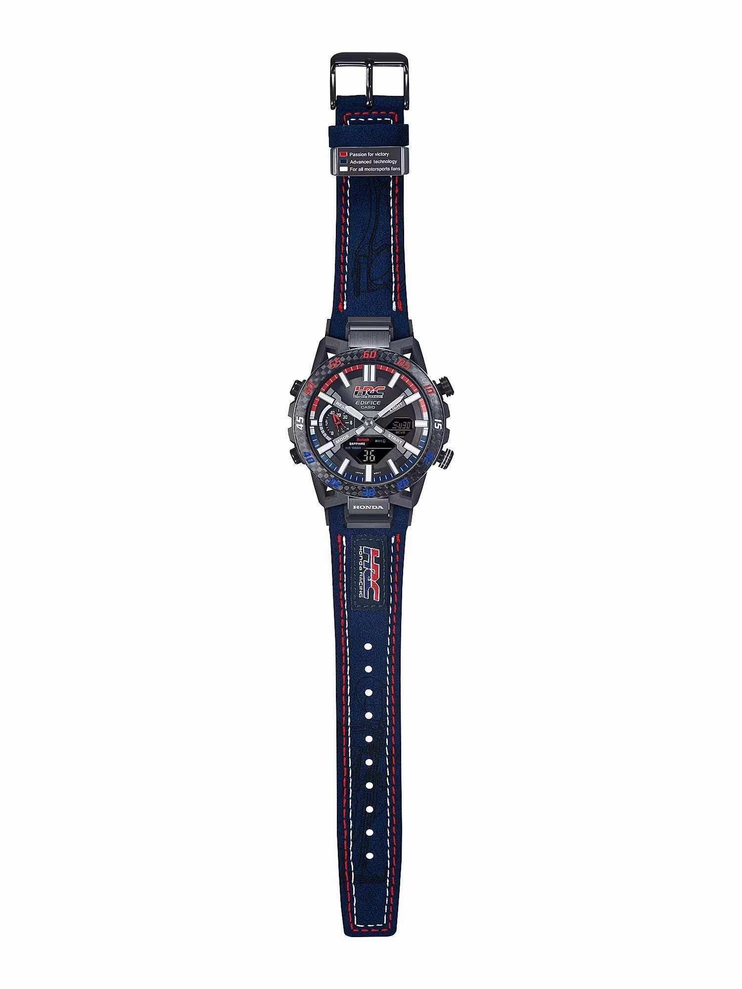 Casio Edifice HONDA RACING Tough Solar Bluetooth Mens Watch ECB2000HR-1A