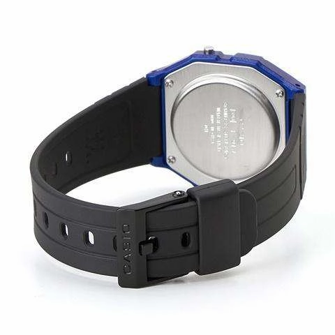 Casio F-91WM-2A Black Resin Strap Watch For Men and Women