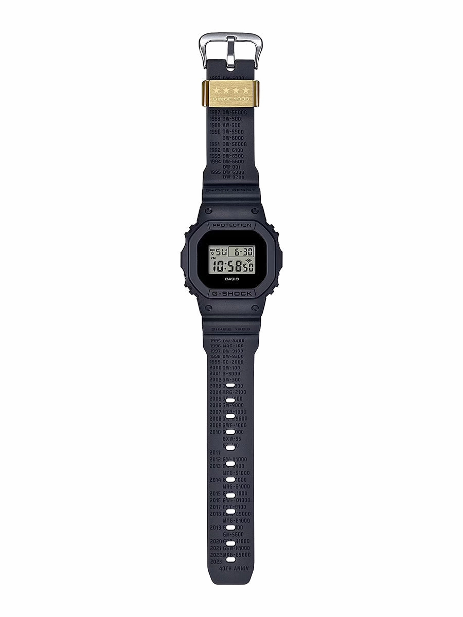 Casio G-Shock 40th Anniversary Limited Edition Series - Black Mens Watch DWE5657RE-1
