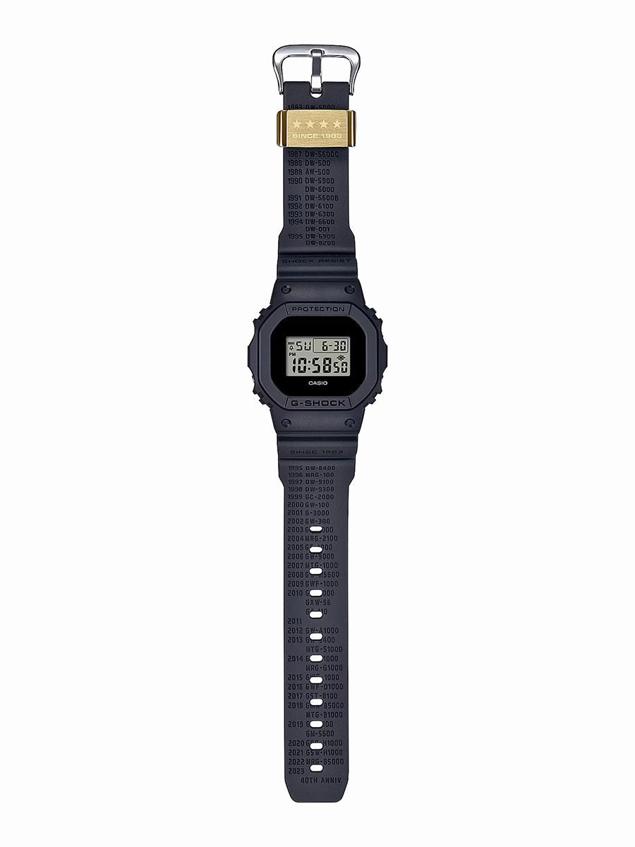 Casio G-Shock 40th Anniversary Limited Edition Series - Black Mens Watch DWE5657RE-1