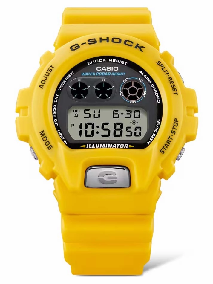 Casio G-Shock 6900 LINE 30TH ANNIVERSARY Yellow Digital Mens Watch DW6900TR-9