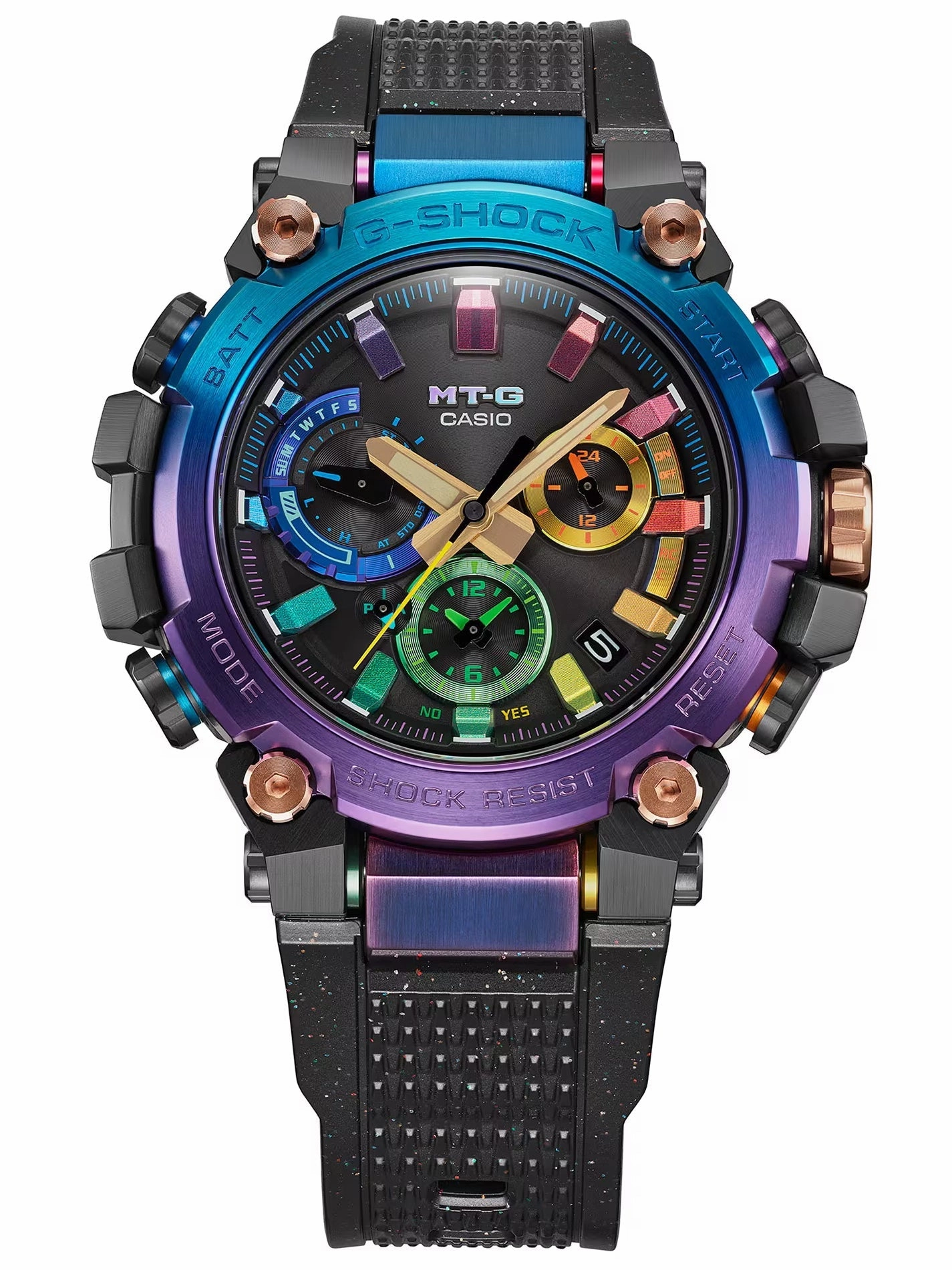 Casio G-Shock - Diffuse Nebula Rainbow Limited Edition watch MTG-B3000DN-1